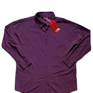 THE NORTH FACE Dust Anywhere Women’s Tunic Crushed Violets Train Sz Small